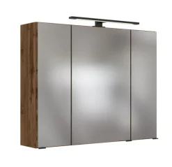 Spiegelschrank LUZERN 80 x 64 cm Wotan Eiche