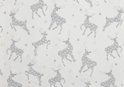 SPRÜGEL Tischset GLAMOUR CIERVO SILVER 35x50 cm Beige,Silberfarbig