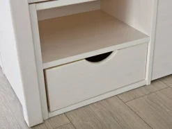 Stauraum-/Funktionsbett LAURO 180 x 200 cm weiß