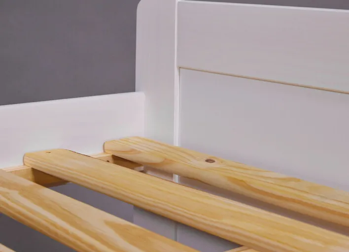 Stauraum-/Funktionsbett MARKUS 90 x 200 cm weiß