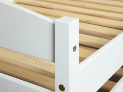 Stauraum-/Funktionsbett SÖREN 90 x 200 cm weiß