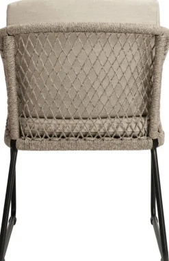 STERN Dining Gartenstuhl ODEA 2er Set schwarz /cremebeige