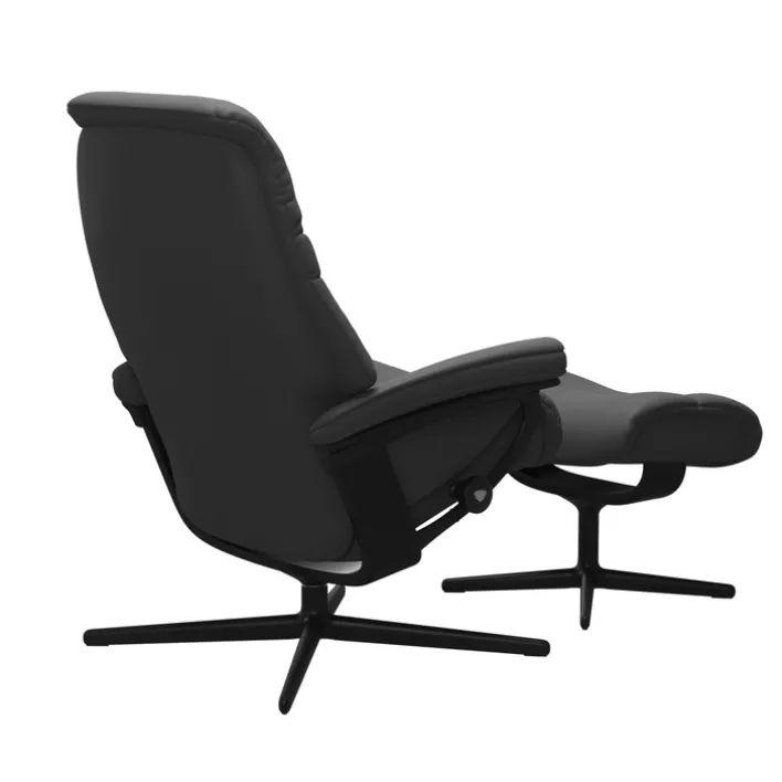 Stressless Sessel mit Hocker SUNRISE 2-teilig grey