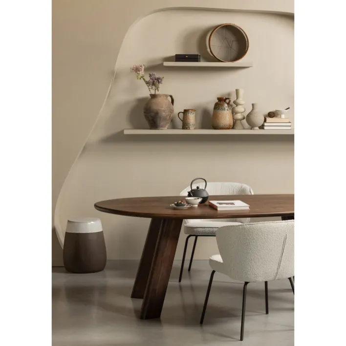 Stuhl ADMIT 2er-Set natur/schwarz