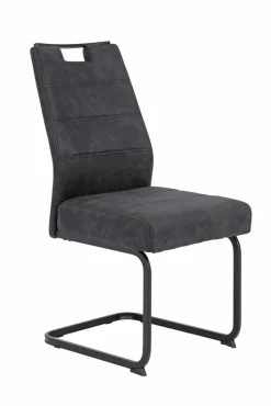 Stuhl LUCIA Vintage anthrazit