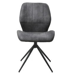 Stuhl VERMONT grau/schwarz