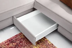 SYSTEMPOLSTER Ecksofa BILZEN-H SF-R alu