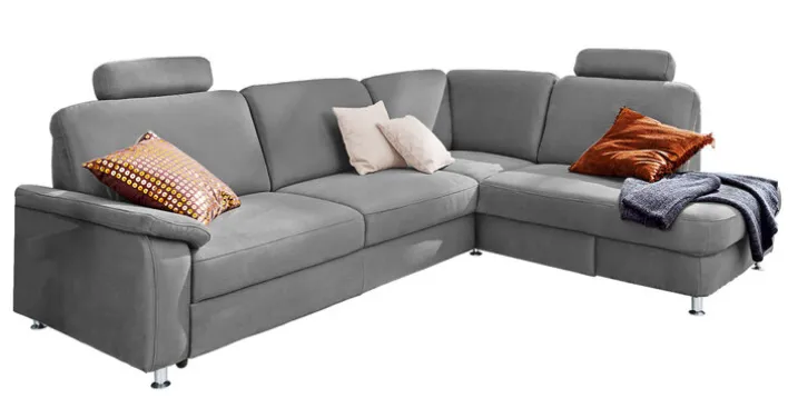 SYSTEMPOLSTER Ecksofa BILZEN-H R alu