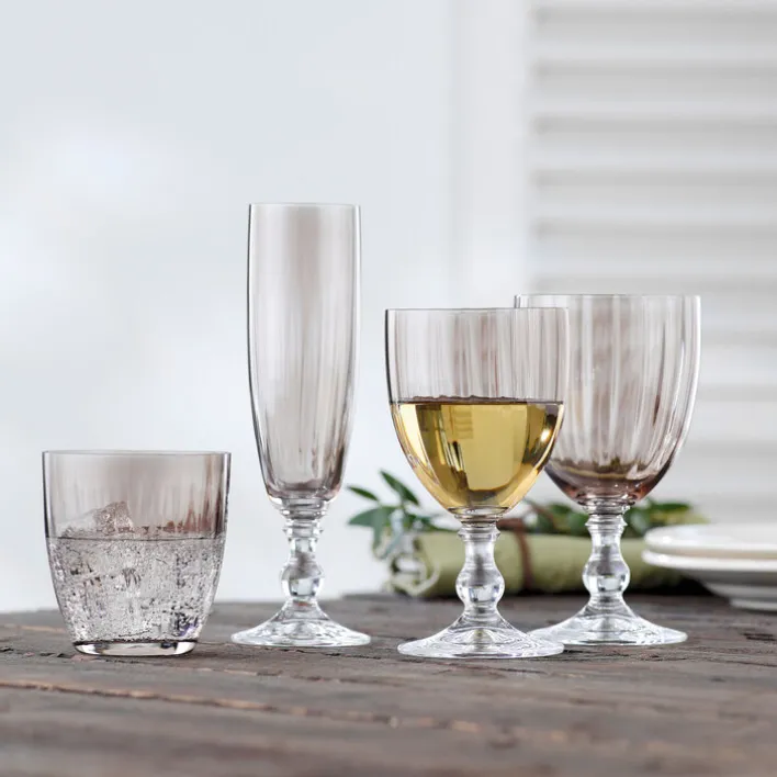 TAFELWERT Becher GIORGIA 6er Set rauchbraun