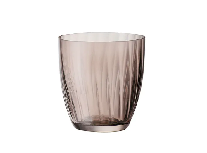 TAFELWERT Becher GIORGIA 6er Set rauchbraun