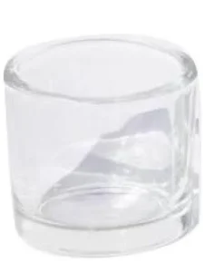 Teelichthalter 6 cm Klarglas