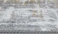 Teppich ALMONTE 120 x 170 cm creme/senfgelb