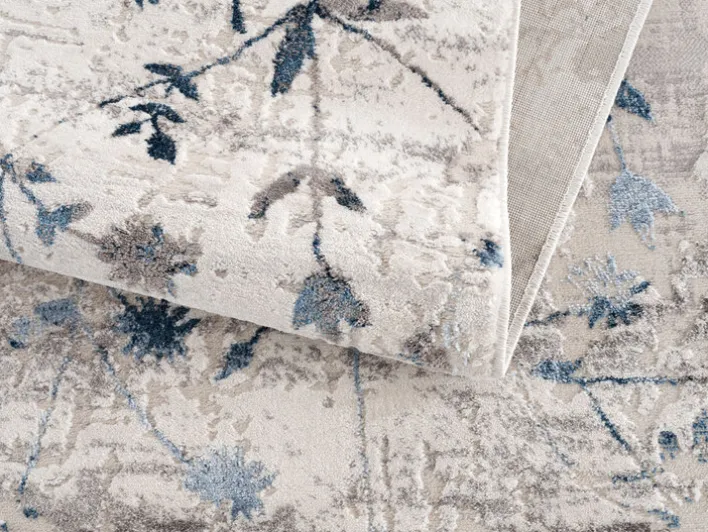 Teppich ANTEA 133 x 190 cm blau