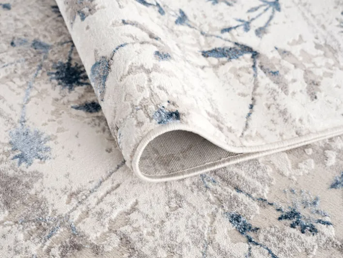 Teppich ANTEA 133 x 190 cm blau