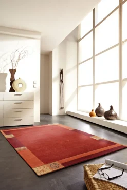 Teppich MANALI 200 x 250 cm rot