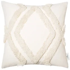 TOM TAILOR Kissenhülle T-FLUFFY R 45 x 45 cm natur