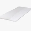 Topper 90 x 200 cm weiß