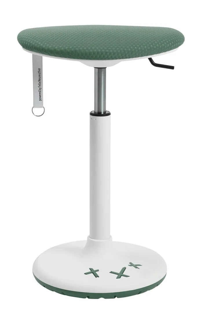 Topstar Hocker SITNESS X-STOOL weiß/ mintgrün