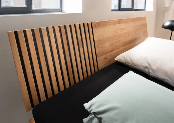 TRAUMWERKSTATT Bettgestell MANHATTAN braun