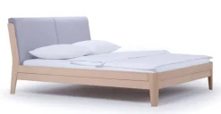 TRAUMWERKSTATT Doppelbett FIONA 180 x 200 cm braun/ grau