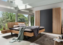 TRAUMWERKSTATT Kleiderschrank MANHATTAN braun/ grau