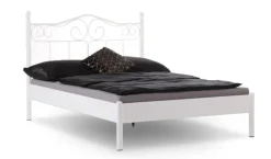 TRAUMWERKSTATT Metallbettgestell PALERMO 140 x 200 cm weiß