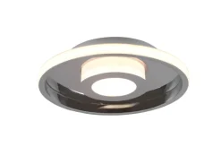 TRIO LED Badlampe Decke ASCARI 30 cm chromfarbig