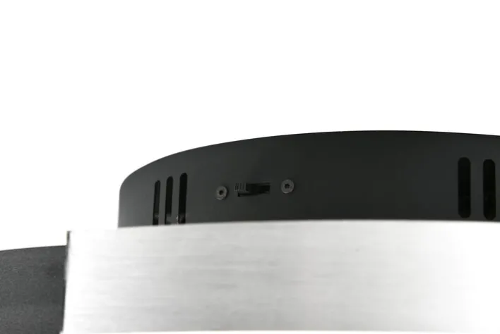 TRIO LED Deckenlampe CAYA 50 cm alufarbig