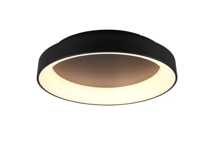 TRIO LED Deckenlampe GIRONA 60 cm schwarz