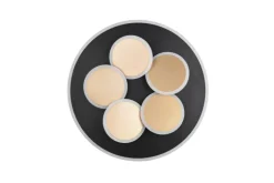 TRIO LED Deckenlampe MANDALA 49 cm schwarz /goldfarbig