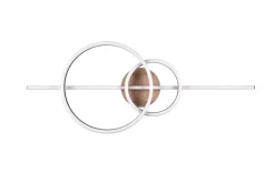 TRIO LED Deckenlampe MONTILLA 100 cm coffee