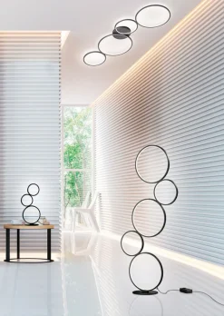 TRIO LED Deckenlampe RONDO schwarz