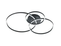 TRIO LED Deckenlampe WINONA 60 x 78 cm schwarz