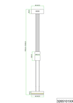 TRIO LED Pendelleuchte FRANKLIN 1-flg nickelfarbig