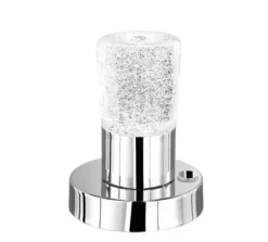 TRIO LED Tischlampe SARKLI chromfarbig