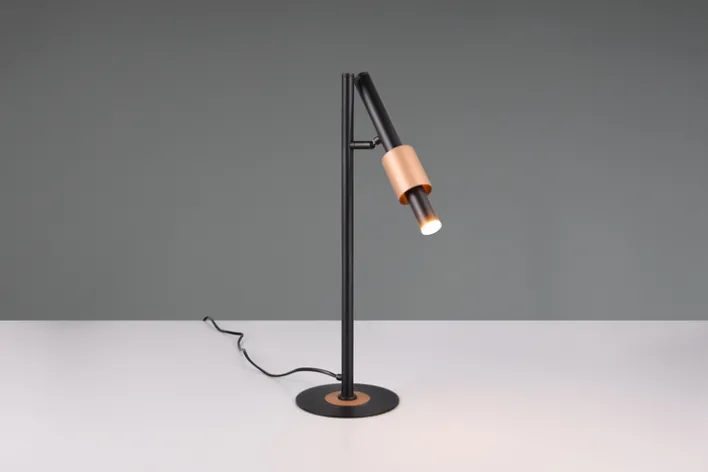 TRIO LED Tischlampe TRS IKARIS schwarz