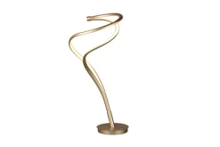 TRIO LED Tischlampe TRS NALA goldfarbig