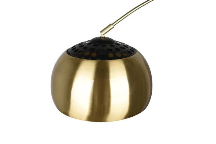 TRIO Retrofit Bogenlampe ARGENTINA messingfarbig