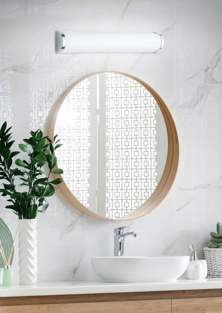 TRIO Retrofit LED Wandlampe XAVI 30 cm chromfarbig