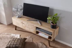 TV-Lowboard 145 x 47 cm braun