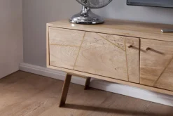 TV-Lowboard 145 x 47 cm braun