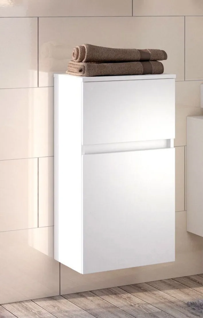 Unterschrank BAABE 40 x 79 cm Weiß matt