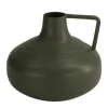 Vase 10,5 cm Eisen grün