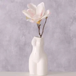 Vase AURICE 17 cm weiß