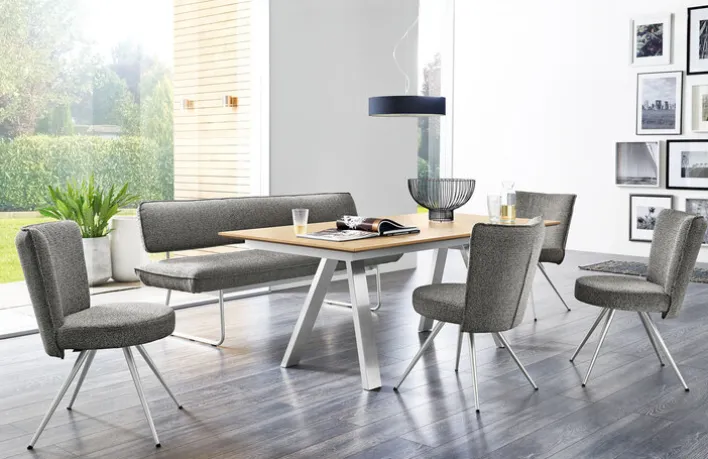 VENJAKOB Esszimmerbank IMPULS Alicante grau