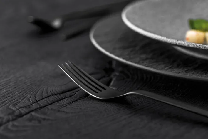 Villeroy & Boch Besteck-Set MANUFACTURE ROCK 16-teilig schwarz