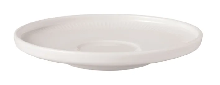 Villeroy & Boch Kaffee-Untertasse AFINA Porzellan weiß