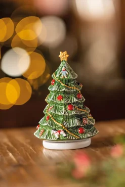 Villeroy & Boch Spieluhr Weihnachtsbaum NOSTALGIC MELODY drehend