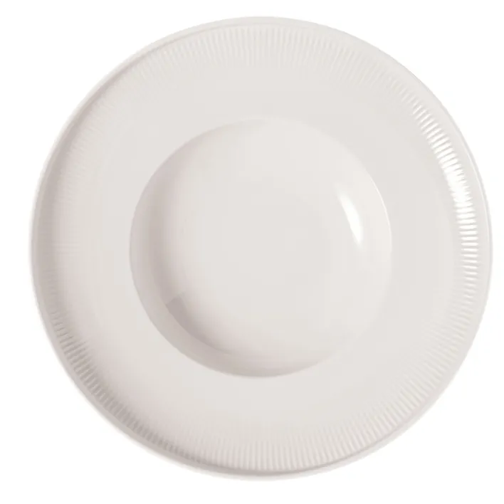 Villeroy & Boch Suppenteller AFINA Porzellan weiß