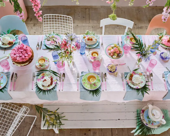 Villeroy & Boch Teller flach MARIEFLEUR BASIC Ø 21 cm mehrfarbig